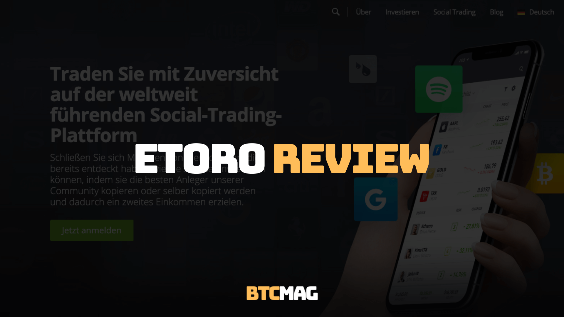 eToro Review ⚠️ Trading & Investment Erfahrungen 2020 | BTCMAG